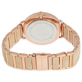 Michael Kors Portia Quartz Rose Gold Dial Rose Gold Steel Strap Watch For Women - MK3678 Authentic Buy Shop Now
