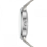 Michael Kors Charley Quartz Crystals Silver Dial Silver Steel Strap Watch For Women - MK4432 Authentic Buy Shop Now