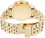 Michael Kors Ritz Chronograph Gold Dial Gold Steel Strap Watch for Women - MK5676 Authentic Buy Shop Now