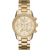 Michael Kors Parker White Dial Gold Steel Strap Watch for Women - MK6056 Authentic Buy Shop Now