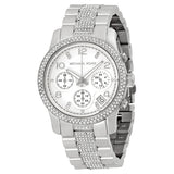 Michael Kors Brinkley Silver Dial with Diamonds Silver Steel Strap Watch for Women - MK5083 Authentic Buy Shop Now