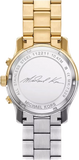 Michael Kors Runway Chronograph Gold Dial Two Tone Steel Strap Watch For Women - MK7329 Authentic Buy Shop Now