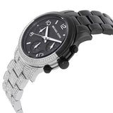 Michael Kors Runway Pavé Black Dial Two Tone Steel Strap Watch for Women - MK7433 Authentic Buy Shop Now