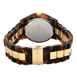 Michael Kors Runway Three-Hand Brown Dial Two Tone Steel Strap Watch for Women - MK7354 Authentic Buy Shop Now