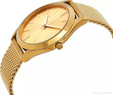 Michael Kors Slim Runway Quartz Gold Dial Gold Mesh Bracelet Watch For Women - MK8625 Authentic Buy Shop Now
