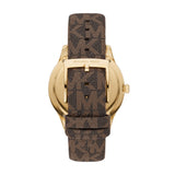 Michael Kors Jaycie Three Hand Gold Dial Brown Leather Strap Watch for Women - MK2862 Authentic Buy Shop Now