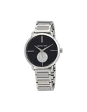 Michael Kors Portia Black Dial Silver Steel Strap Watch for Women - MK3638 Authentic Buy Shop Now