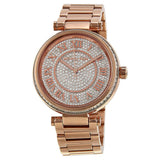 Michael Kors Skylar Rose Gold Dial Rose Gold Steel Strap Watch for Women - MK5868 Authentic Buy Shop Now