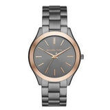 Michael Kors Runway Quartz Grey Dial Grey Steel Strap Watch For Women - MK8576 Authentic Buy Shop Now