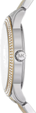 Michael Kors Tibby Multifunction White Dial Two Tone Steel Strap Watch For Women - MK6825 Authentic Buy Shop Now