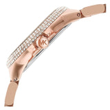 Michael Kors Janelle Analog Rose Gold Dial Two Tone Steel Strap Watch For Women - MK4731 Authentic Buy Shop Now