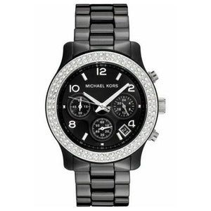 Michael Kors Runway Black Dial Black Steel Strap Watch for Women - MK5190 Authentic Buy Shop Now