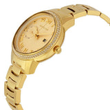 Michael Kors Whitley Analog Diamonds Gold Dial Gold Steel Strap Watch For Women - MK6227 Authentic Buy Shop Now