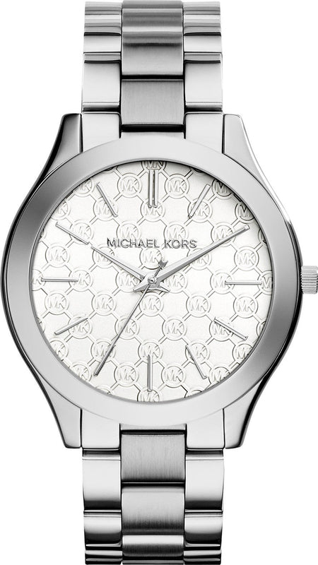 Michael Kors Runway Silver Dial Silver Stainless Steel Strap Watch for Women - MK3371 Authentic Buy Shop Now