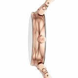 Michael Kors Sofie Quartz Crystals Crystals Rose Gold Dial Rose Gold Steel Strap Watch For Women - MK4336 Authentic Buy Shop Now
