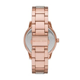 Michael Kors Tibby Chronograph Crystals Rose Gold Dial Rose Gold Steel Strap Watch For Women - MK6826 Authentic Buy Shop Now