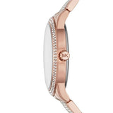 Michael Kors Tibby Chronograph Crystals Rose Gold Dial Rose Gold Steel Strap Watch For Women - MK6826 Authentic Buy Shop Now