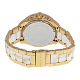 Michael Kors Wren Diamonds Gold Dial Two Tone Steel Strap Watch for Women - MK6157 Authentic Buy Shop Now