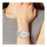 Michael Kors Portia Silver Dial Silver Mesh Bracelet Watch for Women - MK3843 Authentic Buy Shop Now