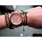 Michael Kors Runway Rose Gold Dial Rose Gold Steel Strap Watch for Women - MK5128 Authentic Buy Shop Now