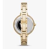 Michael Kors Parker Crystals Gold Dial Gold Steel Strap Watch For Women - MK4469 Authentic Buy Shop Now