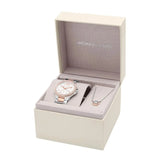 Michael Kors Camille Multifunction White Dial Two Tone Steel Strap Watch for Women - MK1054 Authentic Buy Shop Now