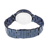 Michael Kors Garner Chronograph Quartz Blue Dial Blue Steel Strap Watch For Women - MK6410 Authentic Buy Shop Now