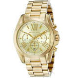 Michael Kors Bradshaw Gold Dial Gold Steel Strap Watch for Women - MK5605 Authentic Buy Shop Now