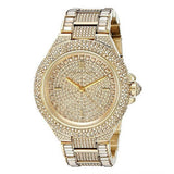 Michael Kors Camille Diamonds Gold Dial Gold Steel Strap Watch for Women - MK5720 Authentic Buy Shop Now
