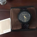 Michael Kors Darci Black Dial Black Steel Strap Watch for Women - MK3337 Authentic Buy Shop Now