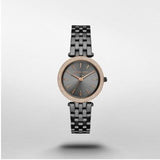 Michael Kors Darci Quartz Grey Dial Grey Steel Strap Watch For Women - MK3432 Authentic Buy Shop Now