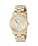Michael Kors Runway Gold Dial Gold Steel Strap Watch for Women - MK5786 Authentic Buy Shop Now