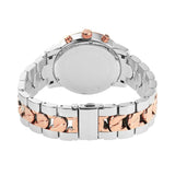 Michael Kors Ritz Chronograph Silver Dial Two Tone Steel Strap Watch For Women - MK6938 Authentic Buy Shop Now