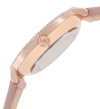 Michael Kors Pyper Analog White Dial Pink Leather Strap Watch For Women - MK2803 Authentic Buy Shop Now