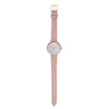 Michael Kors Pyper Analog White Dial Pink Leather Strap Watch For Women - MK2803 Authentic Buy Shop Now