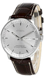 Mido Comander II Automatic Chronometer Silver Dial Black Leather Strap Watch For Men - M021.431.16.031.00 Authentic Buy Shop Now
