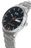 Mido Commander II Automatic Black Dial Silver Steel Strap Watch For Men - M021.431.11.051.00 Authentic Buy Shop Now