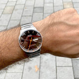 Mido Commander II Automatic Chronometer Grey Dial Silver Steel Strap Watch For Men - M021.431.11.061.01 Authentic Buy Shop Now
