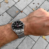Mido Commander II Automatic Chronometer Grey Dial Silver Steel Strap Watch For Men - M021.431.11.061.01 Authentic Buy Shop Now