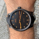 Mido Multifort Automatic Special Edition Black Dial Black Leather Strap Watch For Men - M005.430.36.051.80 Authentic Buy Shop Now