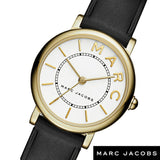 Marc Jacobs Roxy White Dial Black Leather Strap Watch for Women - MJ1537 Authentic Buy Shop Now