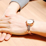 Marc Jacobs Courtney White Dial Rose Gold Steel Strap Watch for Women - MJ3458 Authentic Buy Shop Now