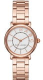 Marc Jacobs Roxy White Dial Rose Gold Steel Strap Watch for Women - MJ3527 Authentic Buy Shop Now