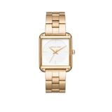Michael Kors Lake Quartz White Dial Gold Steel Strap Watch For Women - MK3644 Authentic Buy Shop Now