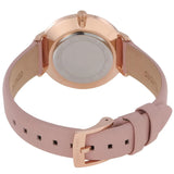 Michael Kors Pyper Analog White Dial Pink Leather Strap Watch For Women - MK2803 Authentic Buy Shop Now
