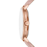 Michael Kors Pyper Quartz Silver Dial Pink Leather Strap Watch for Women - MK2947 Authentic Buy Shop Now