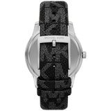 Michael Kors Tibby Chronograph Black Dial Black Leather Strap Watch For Women - MK2976 Authentic Buy Shop Now