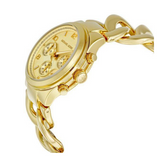 Michael Kors Runway Twist Gold Dial Gold Stainless Steel Strap Watch for Women - MK3131 Authentic Buy Shop Now