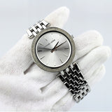 Michael Kors Darci Silver Dial Silver Stainless Steel Strap Watch for Women - MK3190 Authentic Buy Shop Now