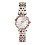 Michael Kors Darci Silver Dial Two Tone Steel Strap Watch for Women - MK3298 Authentic Buy Shop Now